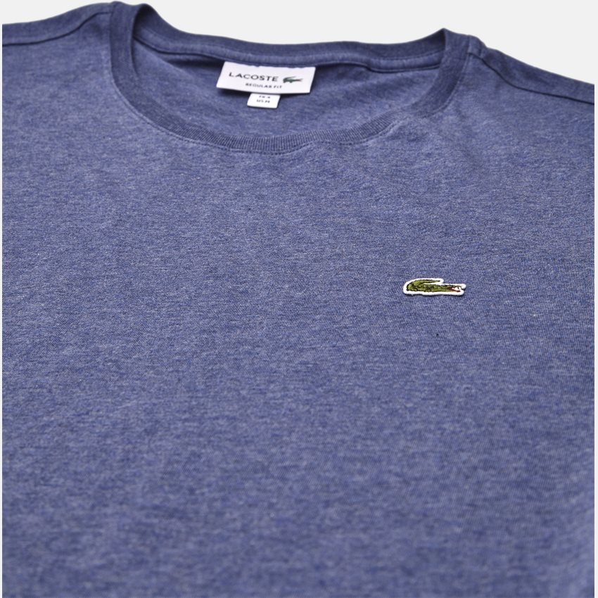 Lacoste T-shirts TH2038 TEE S/S NAVY MEL